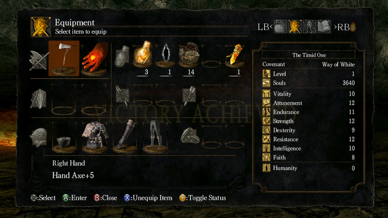 Illustration for article titled So I started a SL1 playthrough of Dark Souls tonight.